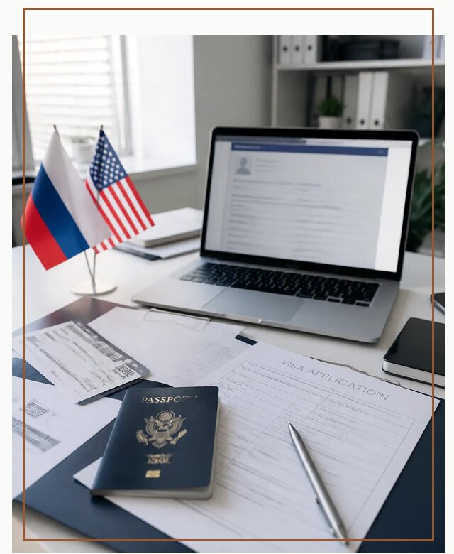 Оформление визы в США для туристов и бизнеса в Димитровграде