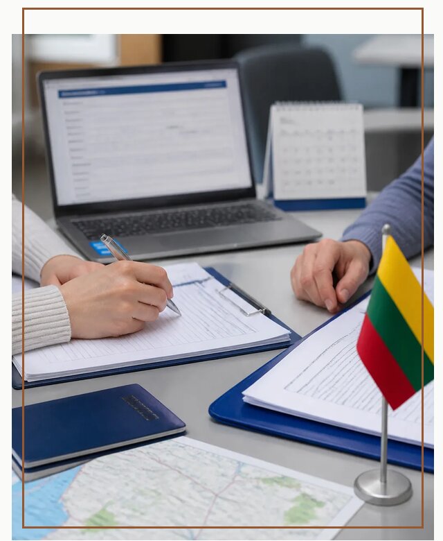 Профессиональное оформление визы в Литву для поездки в Димитровграде