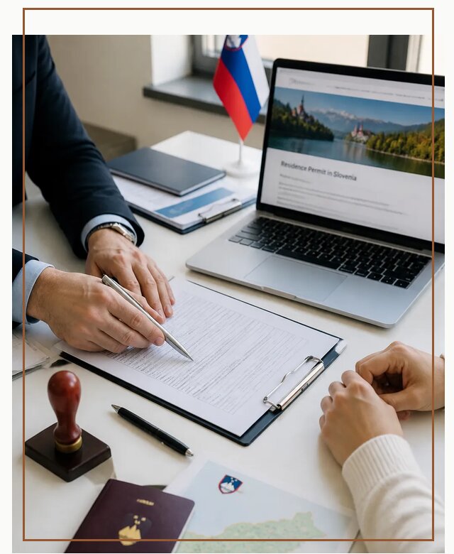 Оформление вида на жительство в Словении под ключ в Димитровграде